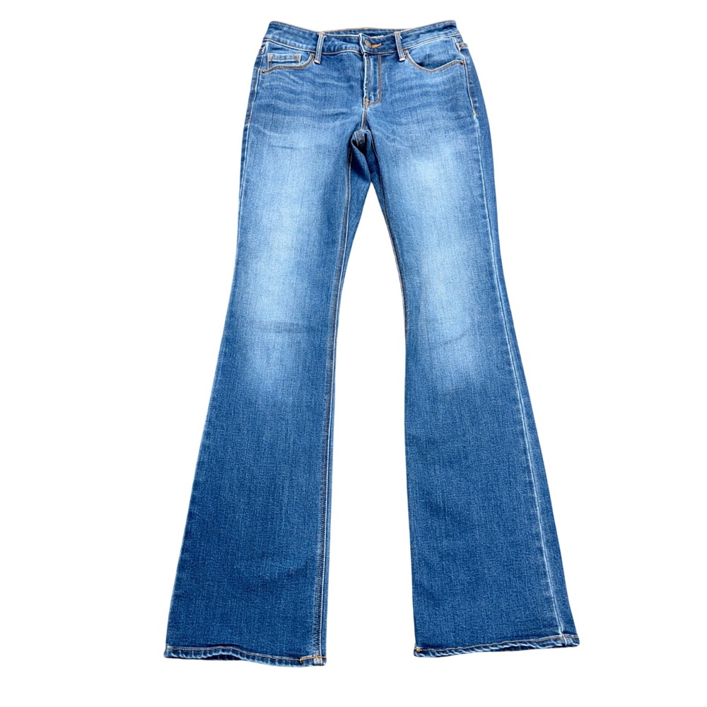 Old Navy Women's Micro-Flare Jeans Medium Wash Blue Size 0 - Picture 7 of 7